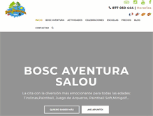 Tablet Screenshot of boscaventurasalou.com